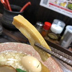Niboshi Seimenjo - メンマは太めで食感がイイ。