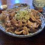 Kawakamiya - モツ煮定食