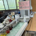 ラーメンショップ - セルフコーナー