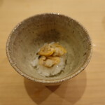 すし処 睦月 - 西浦のあさりの酒蒸しとしぐれ煮ごはん