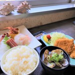 Misaki 'Uoichiba Shokudou' - 京急電鉄「みさきまぐろきっぷ」の「まぐろまんぷく券」で食べられるお料理です！