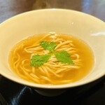 豚白湯創作麺処 友池 - 桜鯛のネギそば
