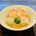 豚白湯創作麺処 友池 - 桜鯛のネギそば