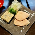 豚白湯創作麺処 友池 - 桜鯛のネギそば