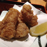手打ち蕎麦 寺田家 - あんこうの唐揚げ