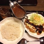 インドカレーハウス - チーズチキンカツカレー