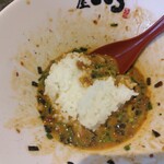 麺屋こころ - 台湾まぜそば930円、追飯(2024.4.14)