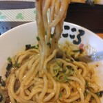 麺屋こころ - 台湾まぜそば930円、麺リフト(2024.4.14)