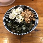 Chuuka Soba Mizukawa - ランチCセットの細切れチャーシュー丼