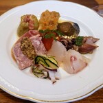 vino italiano zizi cucina - アンティパスト盛り合わせ