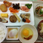 Bi Haibu - ひっつみ、わんこそば、温泉卵、生卵、筑前煮、明太子など