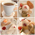 喫茶 tameiki - 珈琲や紅茶あわせ もいいけれど、薬膳茶を頂けるのがこちらのポイント☝︎慈雨は和烏龍茶ベースにハトムギと黒豆が香ばしく、ほのかなキンモクセイで深い味わいです。