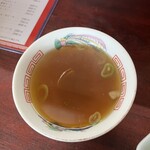 味の大進 - ヤキメシに付いたスープ