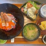 すいづき - 極上　海鮮丼とエビフライ