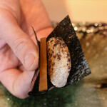 料理屋もり尋 - カラスミ玄米もち