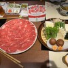 Kisoji - 国産ロース牛肉と、野菜盛り合わせ。