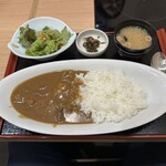 しゃぶしゃぶ金光 - 【2024.4.30(火)】金光定食（並盛・肉肉カレー・ごはんおかわり無料）900円