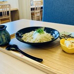 こうのとり茶寮 - おろし蕎麦　小鉢２品付き