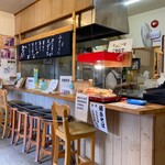 どんどん焼き おやつ屋さん - 受付付近（右まわり）➡︎