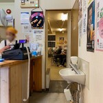 どんどん焼き おやつ屋さん - 受付付近（右まわり）➡︎