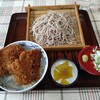 まえだ屋 - カツ丼セット もりそば  1,200円