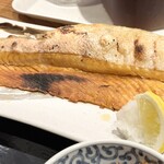 Udagawachou Uokin - 銀鮭ハラス塩焼き定食1,400円税込
