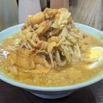 ラーメン 富士丸 西早稲田店 - ラーメン200g ヤサイニンニクアブラ