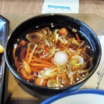 たびのホテル lit 松本 - 流石は松本、蕎麦があります。
