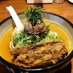 雨は、やさしく - 白肝煮干味噌ラーメン