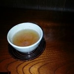 胡蝶庵 仙波 - 拘りのほうじ茶（蕎麦を味わう前には蕎麦茶よりこちら）