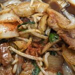 白龍ラーメン - 一味で味変