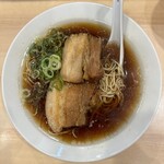 麺屋 一稀 - 肉厚チャーシューメン(1,000円、真上から)