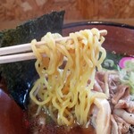 ふかがわ らぁめん道場 極 - 肉そば極麺