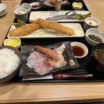 大垣お魚市場 - 大エビフライ定食 2,080円