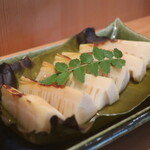 こころや - 竹の子 昆布醤油焼きアップ