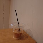 常盤珈琲焙煎所 - 350円  アイスカフェラテ　　やさしいお値段(⁠ ⁠◜⁠‿⁠◝⁠ ⁠)⁠♡
