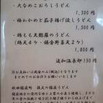 こころや - 2024年4月下旬のメニュー