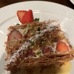 遠藤利三郎商店 - 苺のミルフィーユ！美味しかった！