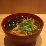 こころや - 〆の小かけうどん(冷)