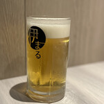 伊まる - 生ビール　690円