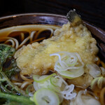 そば処 はるな - ハゼ天そば＠税込520円＋春菊天＠税込130円