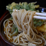 そば処 はるな - ハゼ天そば＠税込520円＋春菊天＠税込130円