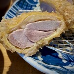とんかつ七井戸 - ●天城軍鶏チキンかつ定食