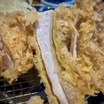 とんかつ七井戸 - ●天城軍鶏チキンかつ定食