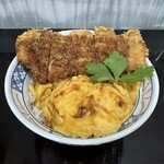 #カツ丼は人を幸せにする - とじないカツ丼　1200円