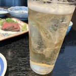 Ginza Sanada - そば茶ハイボール