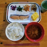 蝶ヶ岳ヒュッテ - 当日の夕食