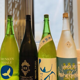 有各种各样的季节限定日本酒!!