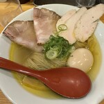 自家製麺 竜葵 - 特製　塩