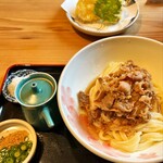 おうどん 瀬戸晴れ - 肉醤油